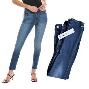 NWT Joe's Jeans Curvy Indigo High Rise Blue Denim Ankle Jeans 25